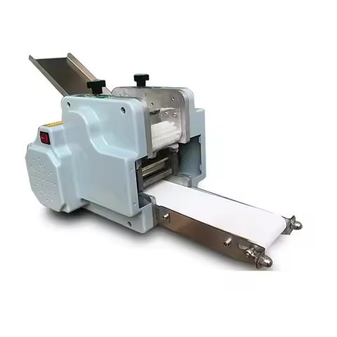 Automatic Dumpling Wrapper Maker for Empanada Samosa Gyoza Wonton Spring Roll Skin Crepe Tortilla Ma