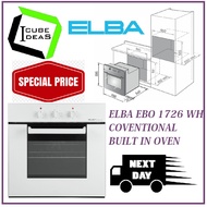 ELBA EBO 1726 WH COVENTIONAL BUILT IN OVEN