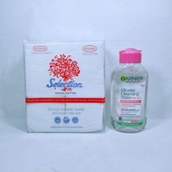 Paket Garnier Skin Naturals Water All-in-1 + kapas selection