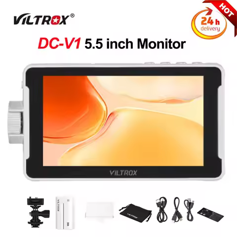 VILTROX DC-V1 5.5 Inch Professional Camera Studio Monitors 4K HDMI-compatible IPS Screen 3D LUT Dire