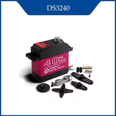 Dsservo DS3240 40KG Waterproof Motor Servo High Torque Servos for Robot/RC Car/AGV Industrial Automa