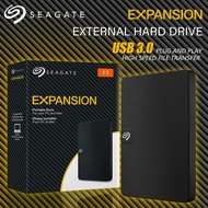 พร้อมส่ง!!SEAGATE HDD 1TB/2TB ฮาร์ดดิสก์แบบพกพา External Hard Drive เอทานอล ฮาร์ดิส ของแท้ ราคาถูก รับประกัน 3 ปี