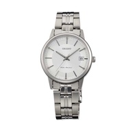 [Powermatic] ORIENT FUNG7003W0 QUARTZ White Dial Silver Stainless Steel Analog WATER RESISTANCE CLASSIC LADIES WATCH