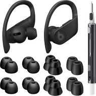 Seltureone 8 Pairs Ear Tips for Beats Powerbeats Pro/Beats Flex/Beats X Non-Slip Soft Silicone Fit i