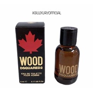 Money Back Guaranteed Dsquared2 WOOD miniature travel 5ml
