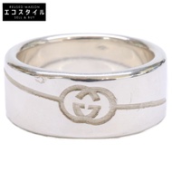 Gucci Ag925 Diagonal Interlocking G 10 [Used]