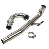 3" Stainless Steel exhaust manifold Downpipe for 2012 2013 2014 2015 VW Golf GTI MK7