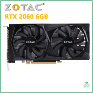 [Op055] Zotac Geforce Rtx 2060-6GD6กราฟิสเช่ Kaarten Gpu Kaart Voor Nvidia Rtx 20 Serie RTX2060 6Gb 