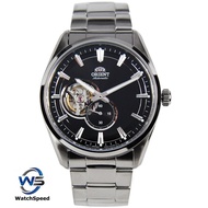 Orient RA-AR0002B Open Heart Automatic Japan Movt Black Dial Stainless Steel Men's Watch