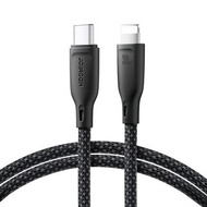Type-c轉Lightning快充線 – 黑色 1米線長 Type-c to Iphone Cable – Black 1 Meter