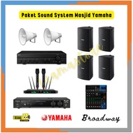 Paket Sound System Masjid Indoor Outdoor Speaker Yamaha