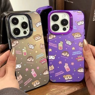 Fun Cartoon New Collection Phone Case Compatible for IPhone 11 12 13 14 15 Pro Max X XR 15Plus XR X/XS Max 7/8 Plus Se2020 Large Hole Silicone Hard Case