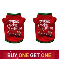 Dog Clothes Puppy Dog Christmas Costume T-shirt