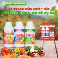 Super nutritional set for plants - Root stimulation - Growth - Outstanding fruit set Boss+NPK3-1-1+N