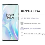 OnePlus 8 PRO 256GB 12GB RAM Dual Sim 4k 48MP 5G iN2010 ROM Tidak Berkunci
