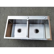 Chậu rửa bát Inox Đúc Nguyên Khối SUS 304 8245