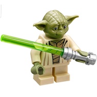 sw0707 Lego Star Wars 75142, 75233, 75255, 75168 ~ Yoda minifigure.