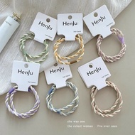 High Elastic Hair Tie Ponytail Hair Tie Durable Rubber Band~5.21 8WSF