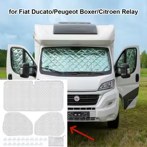 For Peugeot Boxer Citroen Relay Car Motorhome Internal Thermal Blinds 7 Layers Cover Heat Insulation