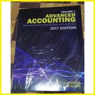 【hot sale】 Advanced Accounting vol 1 (2017 edition)(by Guerrero)