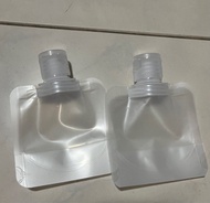 旅行分裝袋 護膚品收納 液體分裝 30ml 洗頭水 護髮素 沖涼液 沙灘 daiso seria
