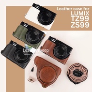 Leather Case for LUMIX TZ99 ZS99 Cover Protector Classic Look