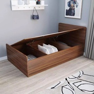 儲物榻榻米床收納床睡房床小型戶高箱儲物床氣壓箱體床高箱落地床