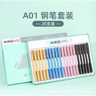 Hero Pen Special for third grade primary school st 英雄钢笔三年级小学生专用特细0.38mm暗尖2.6口径墨囊练字钢笔批B924