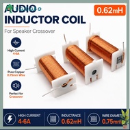 TAMAKO Speaker Crossover Inductor Coil, 0.75mm 0.62MH Audio Inductor Coil, 4-6A Pure Copper Inductor
