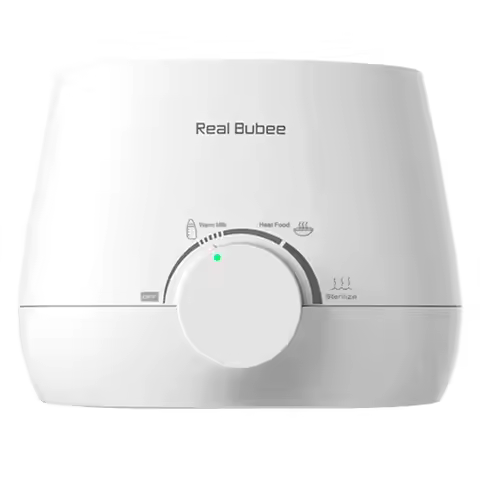 A84F-Real Bubee Baby Bottles Milk Warmer Food Heater 5-Minute Fast Warming Precise Temperature Contr