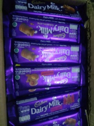 Cadbury dairymilk 62gr / 65gr
