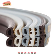 FKILLAONE Weather Stripping Door Seal Strip, Self Adhesive EPDM Weather Stripping, Flexible Windproo