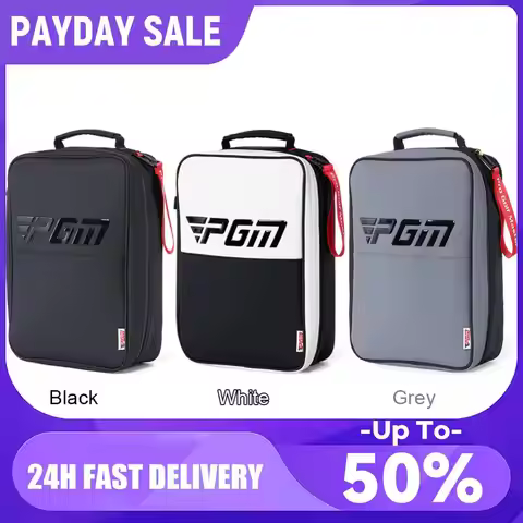 Golf Shoe Bag Golf Shoe Carry Bag with Ventilation Travel Shoes Case Lightweight Golf Shoes Carry To
