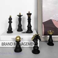 Chess Statue Display Set/Black Chess Pieces Ornaments 2376