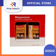 R Pharmacy | Kordels Magnesium Amino Acid Chelate 60Sx2