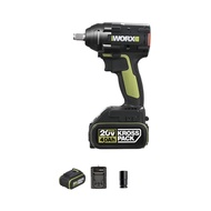 New Worx 20V Brushless Electric Wrench High-torque Pneumatic Impact Wrench  Lithium-ion Battery Char