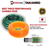 Takahiro [JAPAN] 100% Reinforced PVC Flexible Garden Hose 16mm / Paip Getah / Paip Air / Outdoor Hos