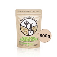 ORGANIC FIELDS Organic Rolled Oats 500gm | Finland