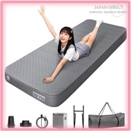 Air Mattress Camping Mat [Inflates in 30 seconds, 10cm thick] Foot-operated, High-resilience Sponge,