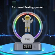 Magnetic Levitating Bluetooth Speaker Wireless Floating Astronaut Speakers Sound Box with LED Light 