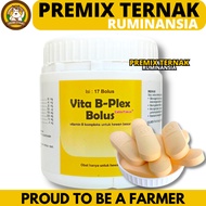 VITA B PLEX BOLUS 17 BOLUS (1 POT) - Animal Complex Vitamin B Increases Appetite Growth