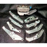 Original brembo caliper m3 / ak550 / k50 with front bracket 100mm r15 xmax r25 nvx y15 lc135 rs150 l