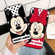 Case For Huawei Y5 Y6 Pro Prime 2018 2019 Y5P Y6P Y6II Silicoen Phone Case Soft Cover Mickey and Minnie