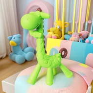 Baby Teether Giraffe Baby Teether Molar Stick Food Grade Silicone Teeth Expiration Period Soothing C