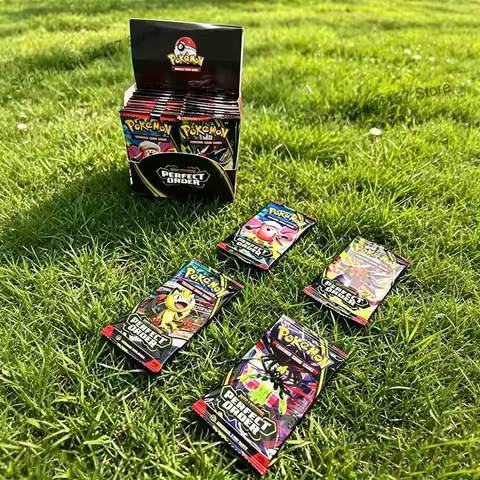 360Pcs Pokemon MEGA EVOLUTION Perfect Order Scarlet Violet Prismatic Evolutions English Booster Batt