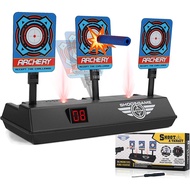 Electronic Shooting Target For Nerf Guns Auto Reset Digital Scoring Targets For Shooting For Kids Ideal Toys For Boys And Girls