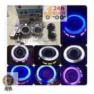 [READY STOCK] Bi-Xenon Projector Lens Double Angle Eye Light ccfl
