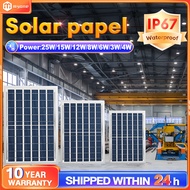 25W/15W/12W/8W/4W Solar Panel Suitable For Solar Spotlight Solar Lamp Solar Cable 5M Extension Cable