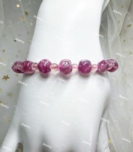紫鋰雲母手串8+