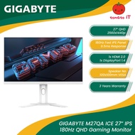 GIGABYTE M27QA Ice 27" QHD 180Hz IPS Gaming Monitor